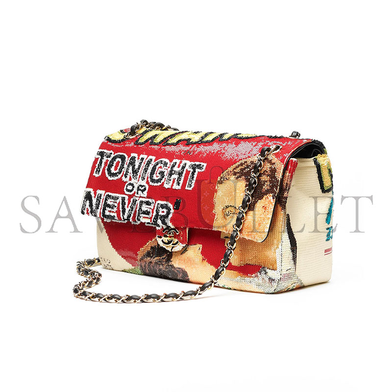 CHANEL MAXI FLAPBAG AS6281 (32*19.5*10cm)